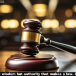 it is not wisdom but authority that makes a law. t - tymoff