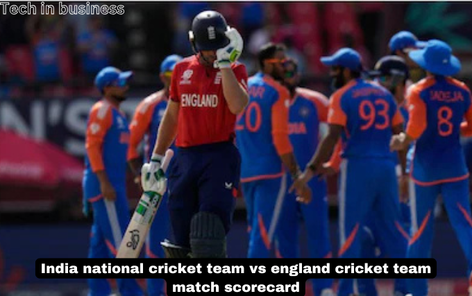 india national cricket team vs england cricket team match scorecard